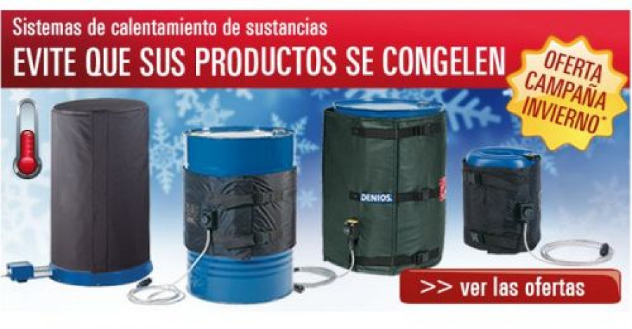 Denios oferta mantas calefactoras b 12358