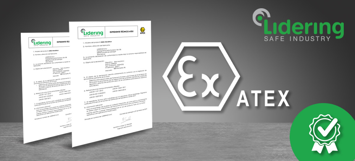 Lidering Certificaciones ATEX & SAQR ATEX Alta
