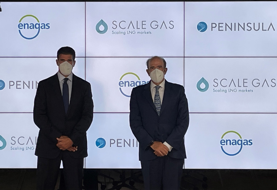 Firma Acuerdo Enagas Peninsula