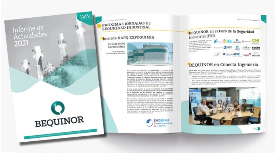 Bequinor informe actividad