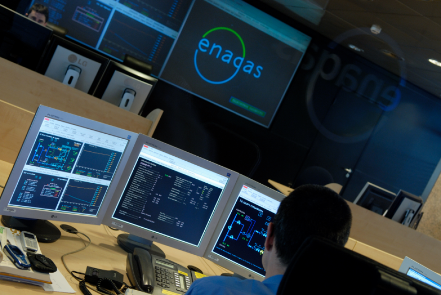 Centro principal control enagas