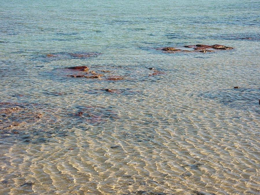 Agua de mar libre de uso