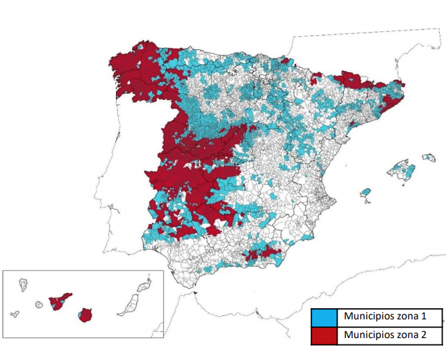 Radon mapa