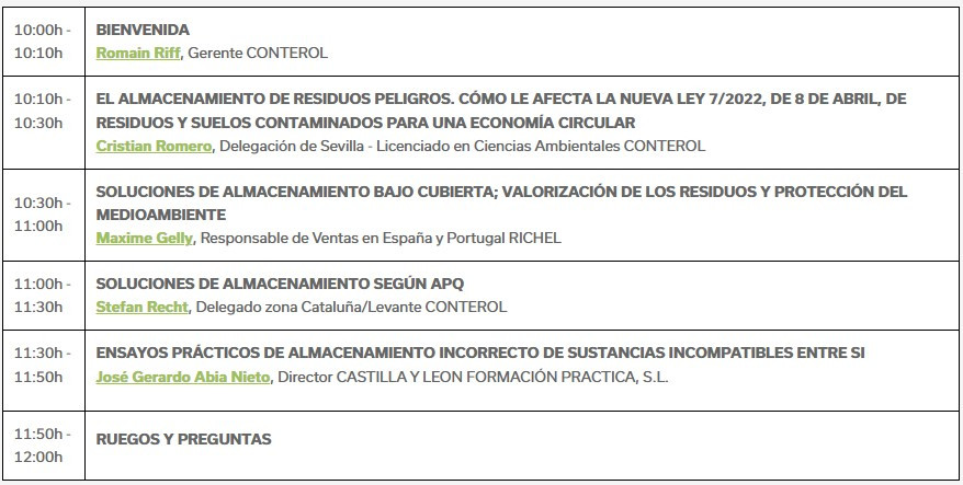Curso conterol