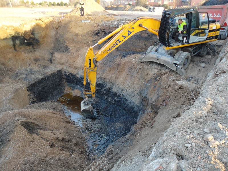 Excavacion suelos contaminados